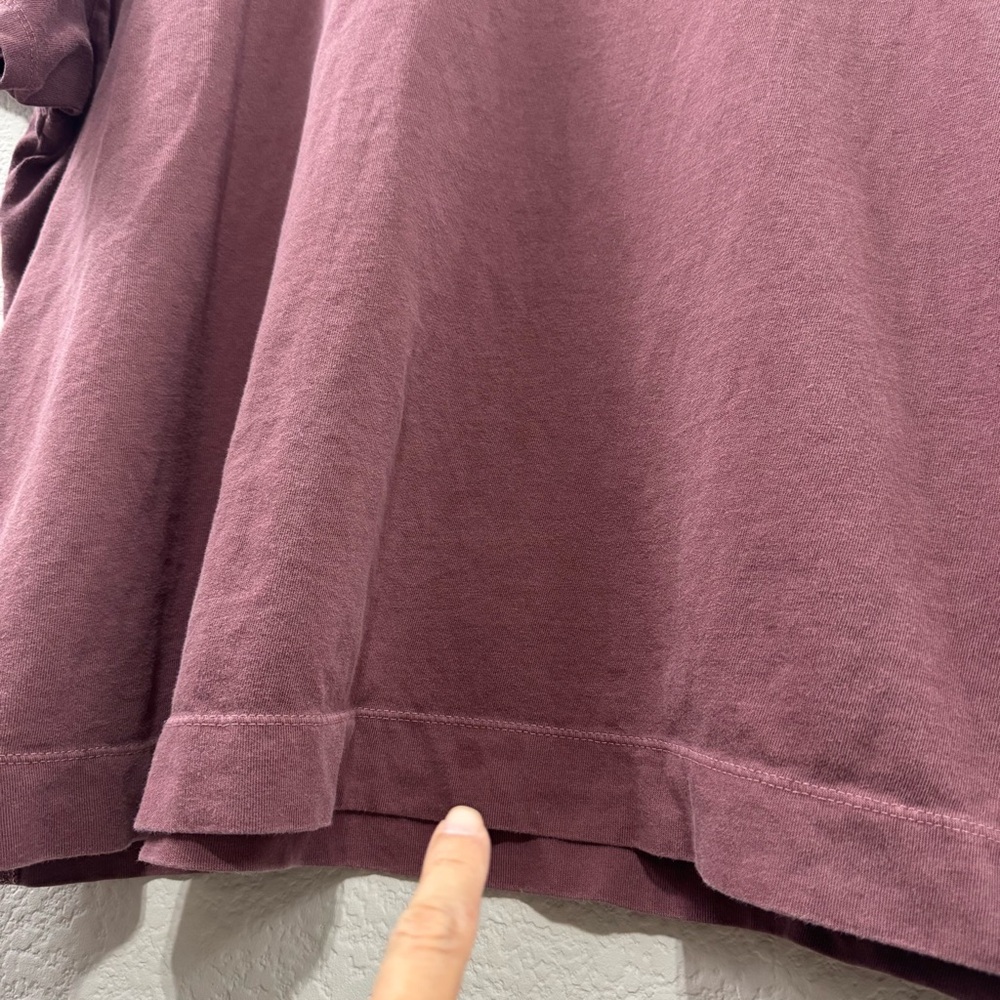 3/$20 Vintage Old Navy Washed Mauve Tee – XL - Picture 5 of 7